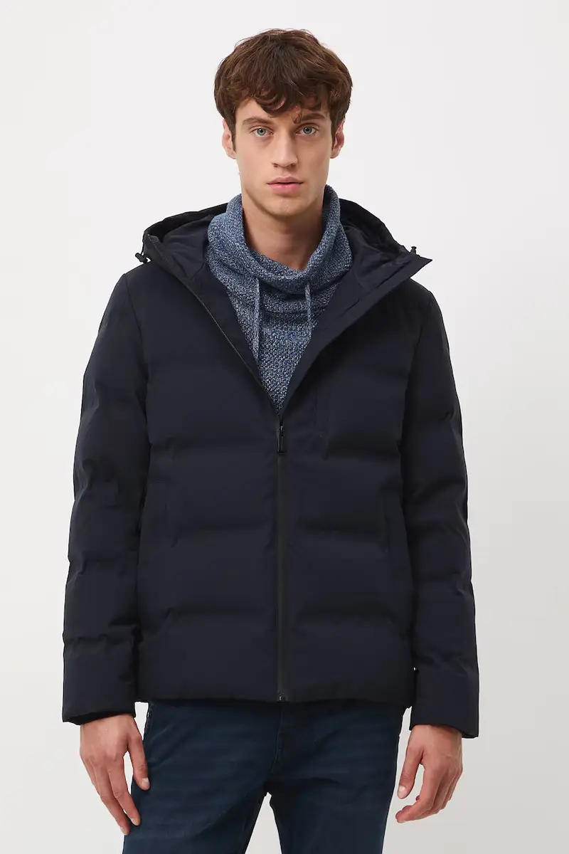 Medicine Piumino blu navy per uomo miniatura 4