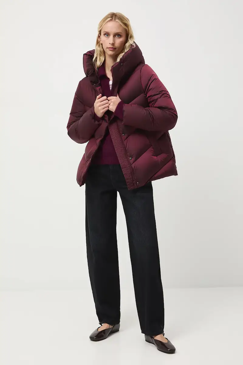 Medicine Piumino Granata Oversize Fit miniatura 2