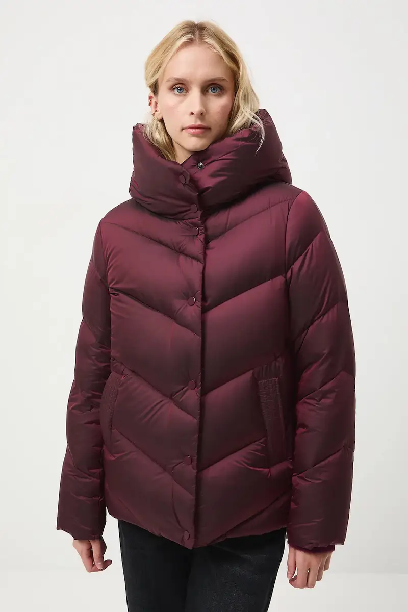 Medicine Piumino Granata Oversize Fit