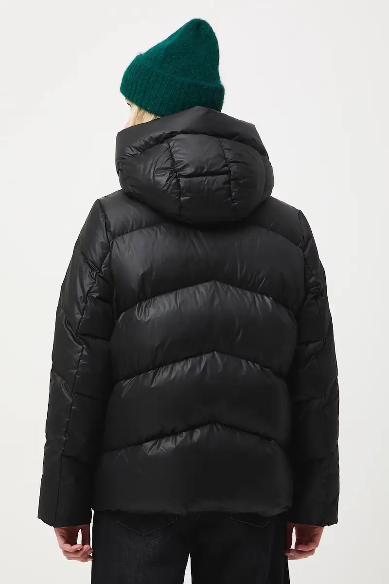 Medicine Piumino nero oversize per donna miniatura 3