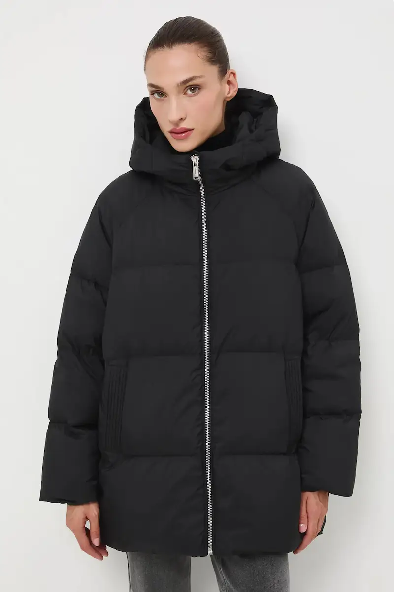 Medicine Piumino nero oversize