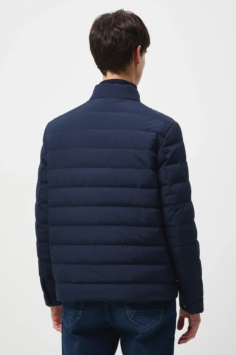 piumino uomo colore blu navy miniatura 3