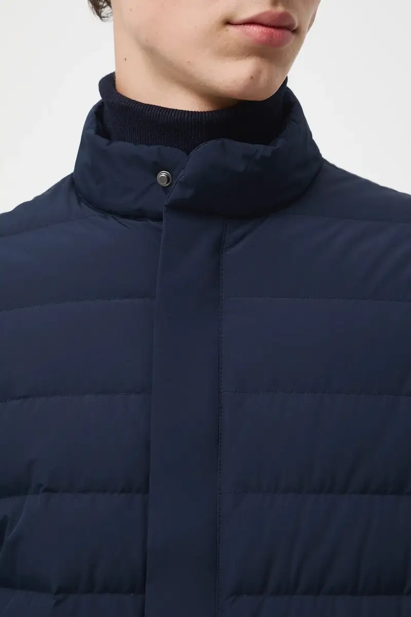 piumino uomo colore blu navy miniatura 5