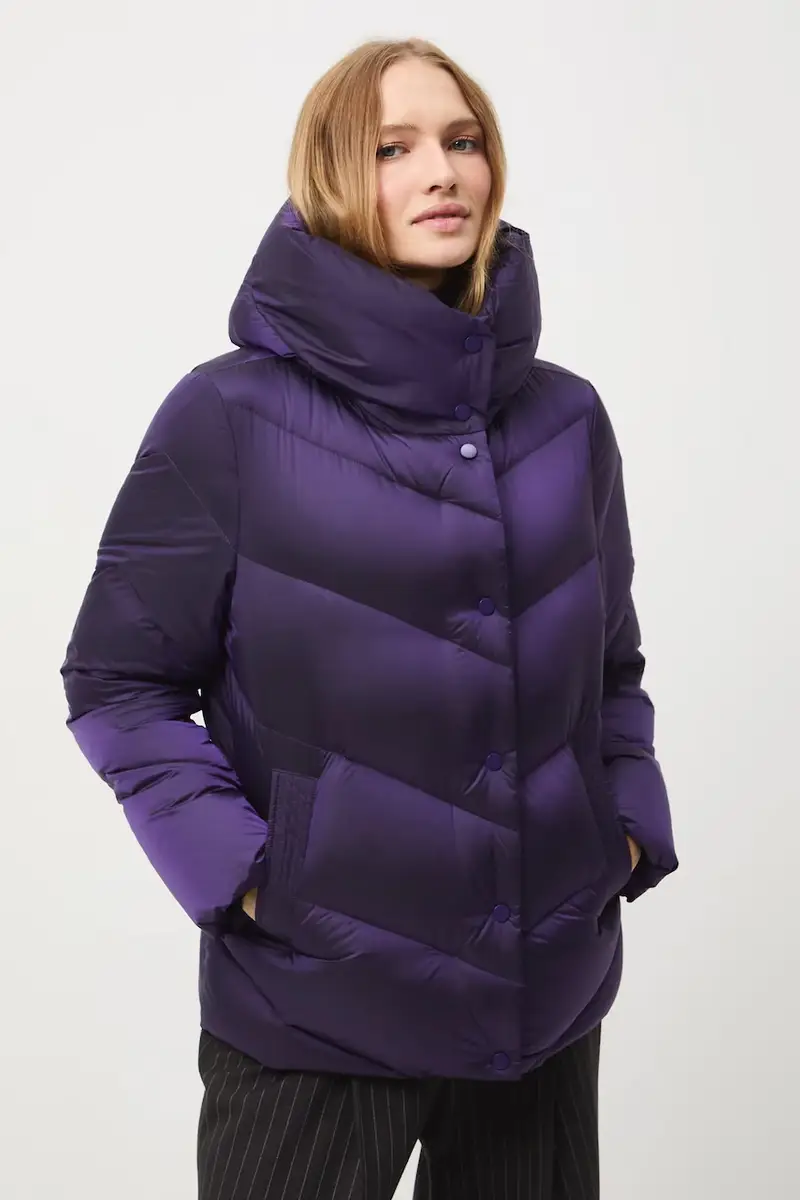 Medicine Piumino viola oversize per donna miniatura 2