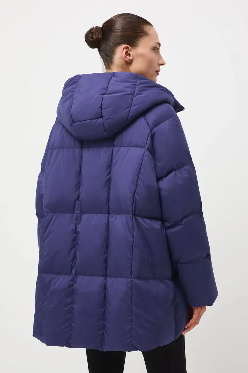 Medicine Piumino viola oversize per donna miniatura 3