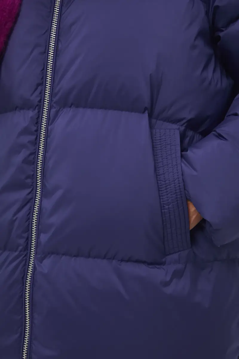 Medicine Piumino viola oversize per donna miniatura 5