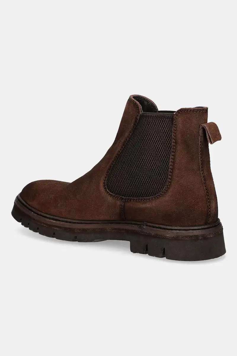 scarpe in camoscio uomo colore marrone miniatura 4