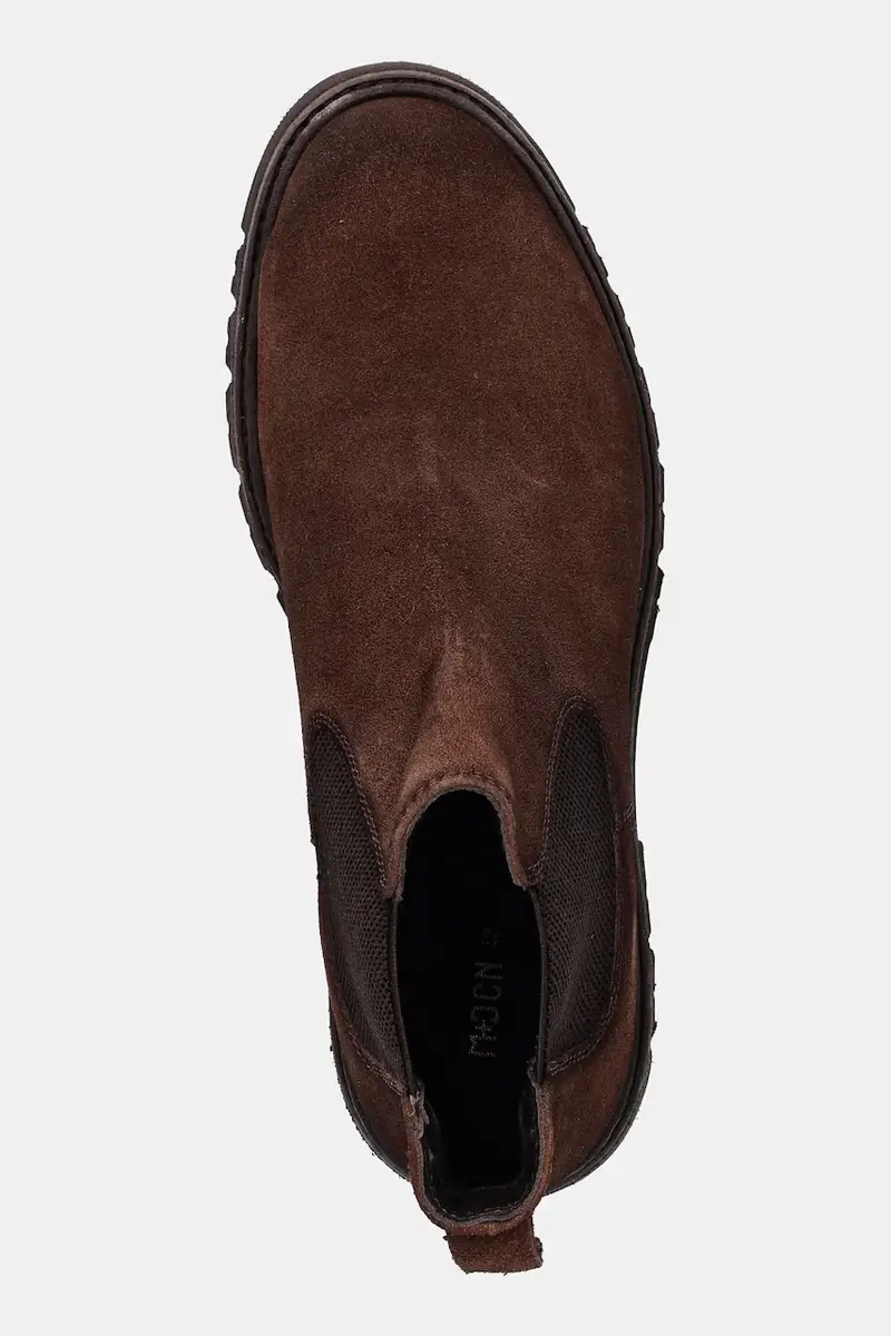 scarpe in camoscio uomo colore marrone miniatura 5