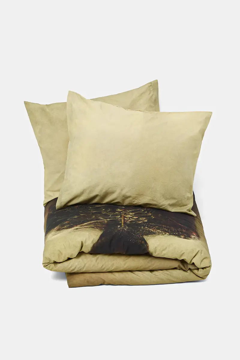 set completo letto 50 x 60 cm / 200 x 200 cm Beige miniatura 3