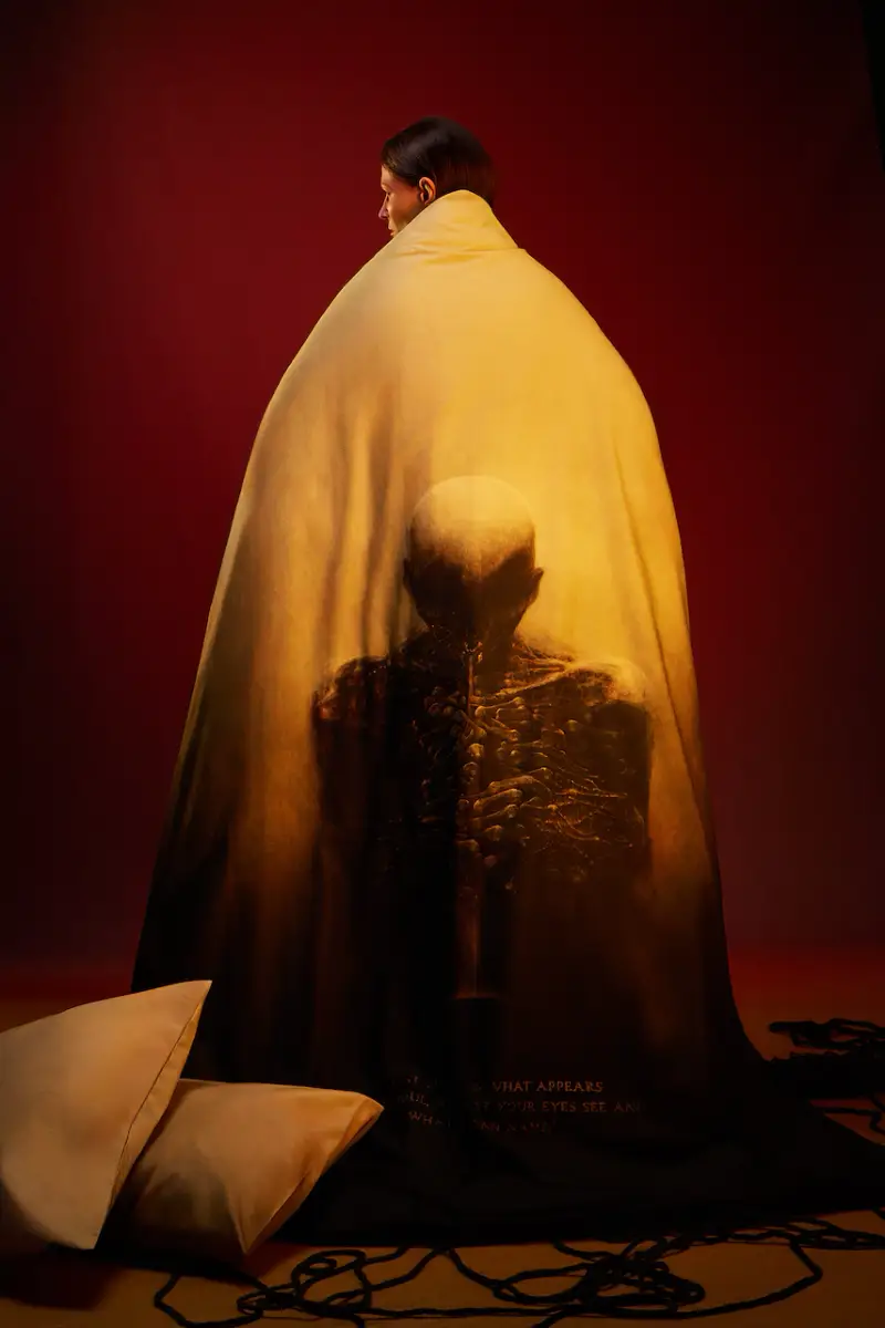 set completo letto 50 x 60 cm / 200 x 200 cm Beige