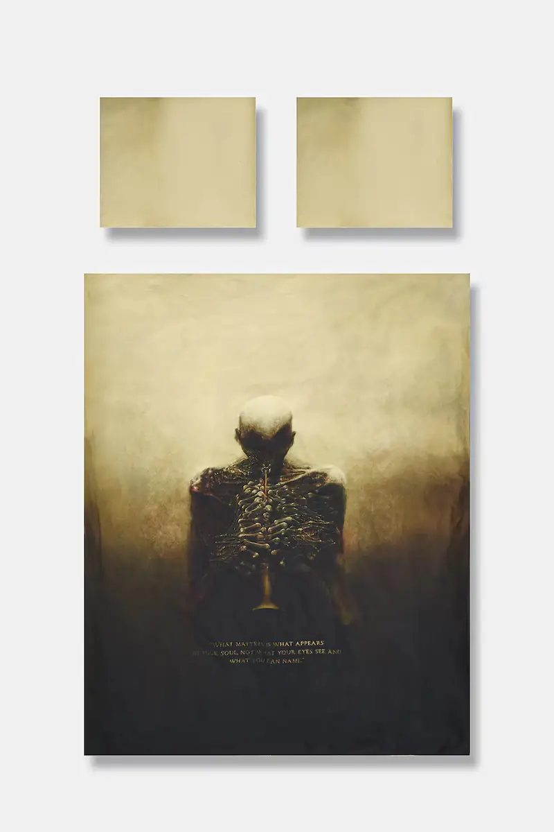 set completo letto Beige