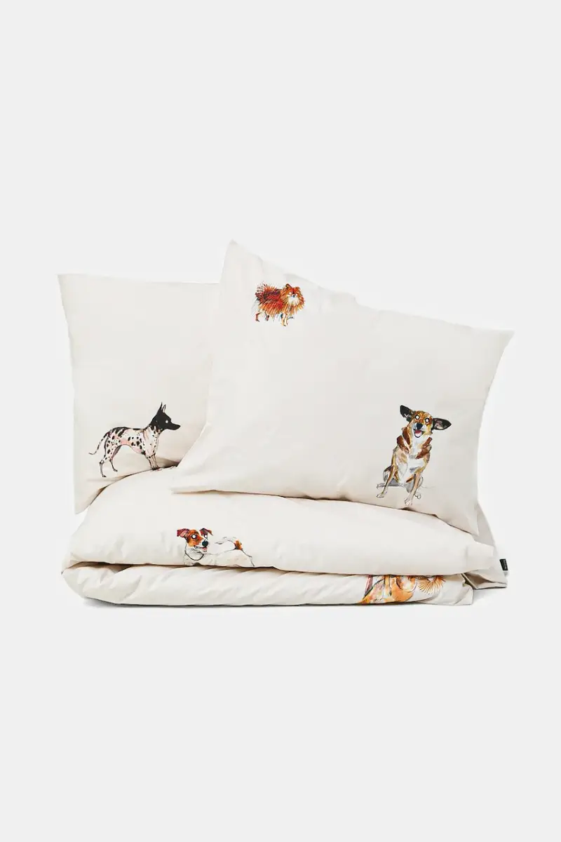 set completo letto colore beige miniatura 2