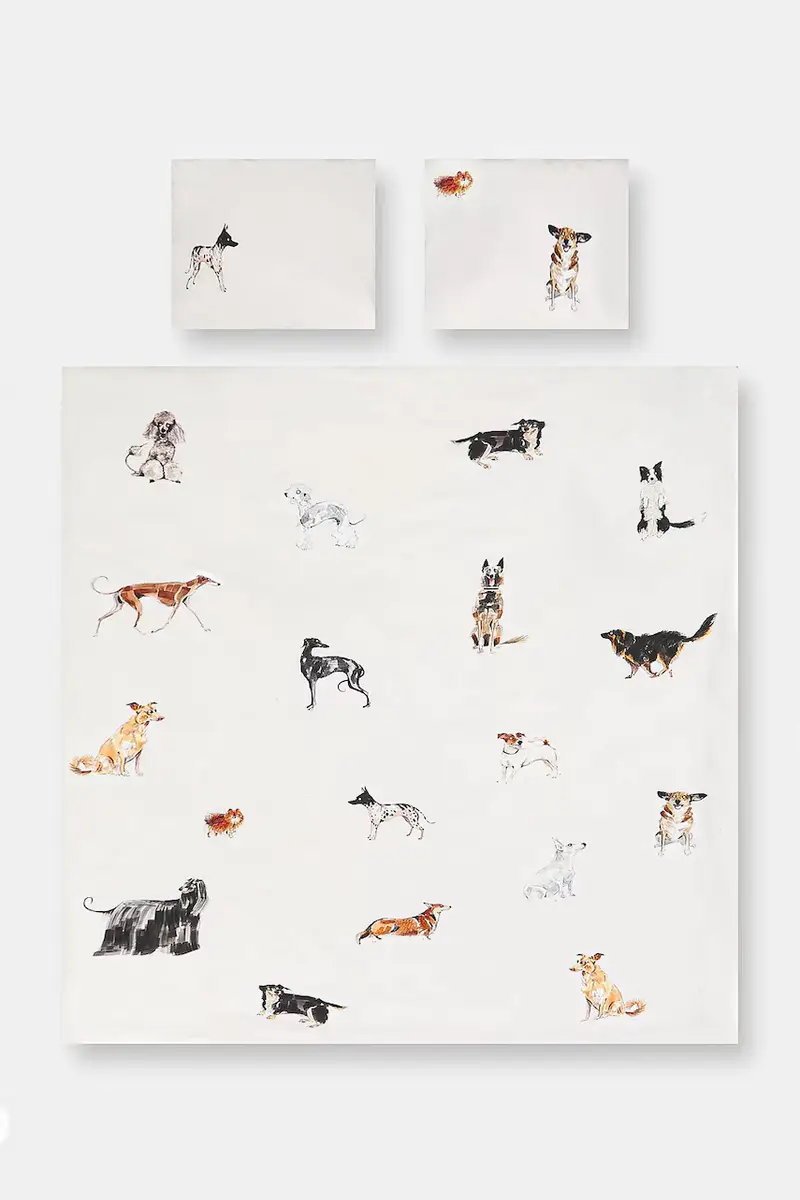 set completo letto colore beige