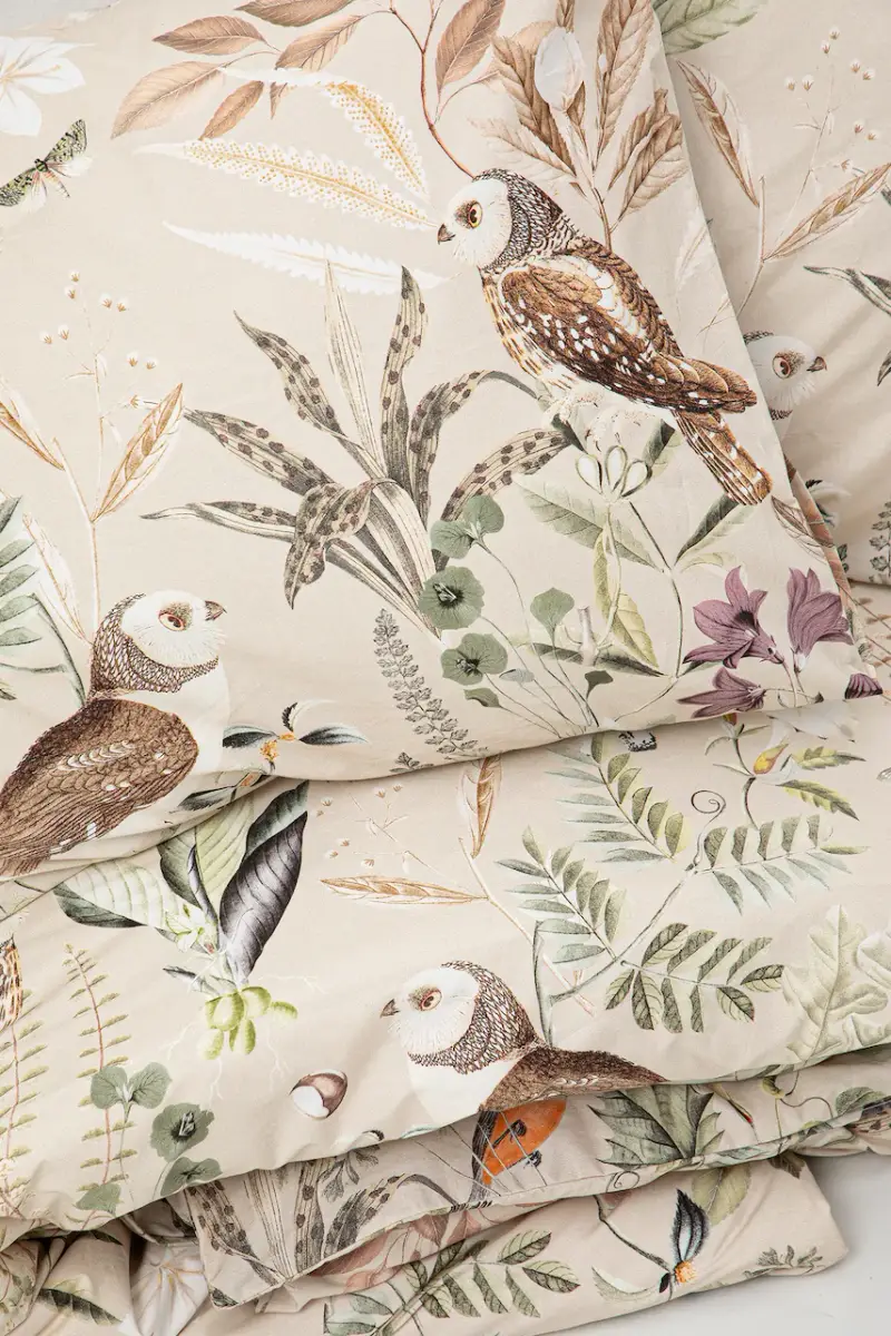 set completo letto colore beige miniatura 3