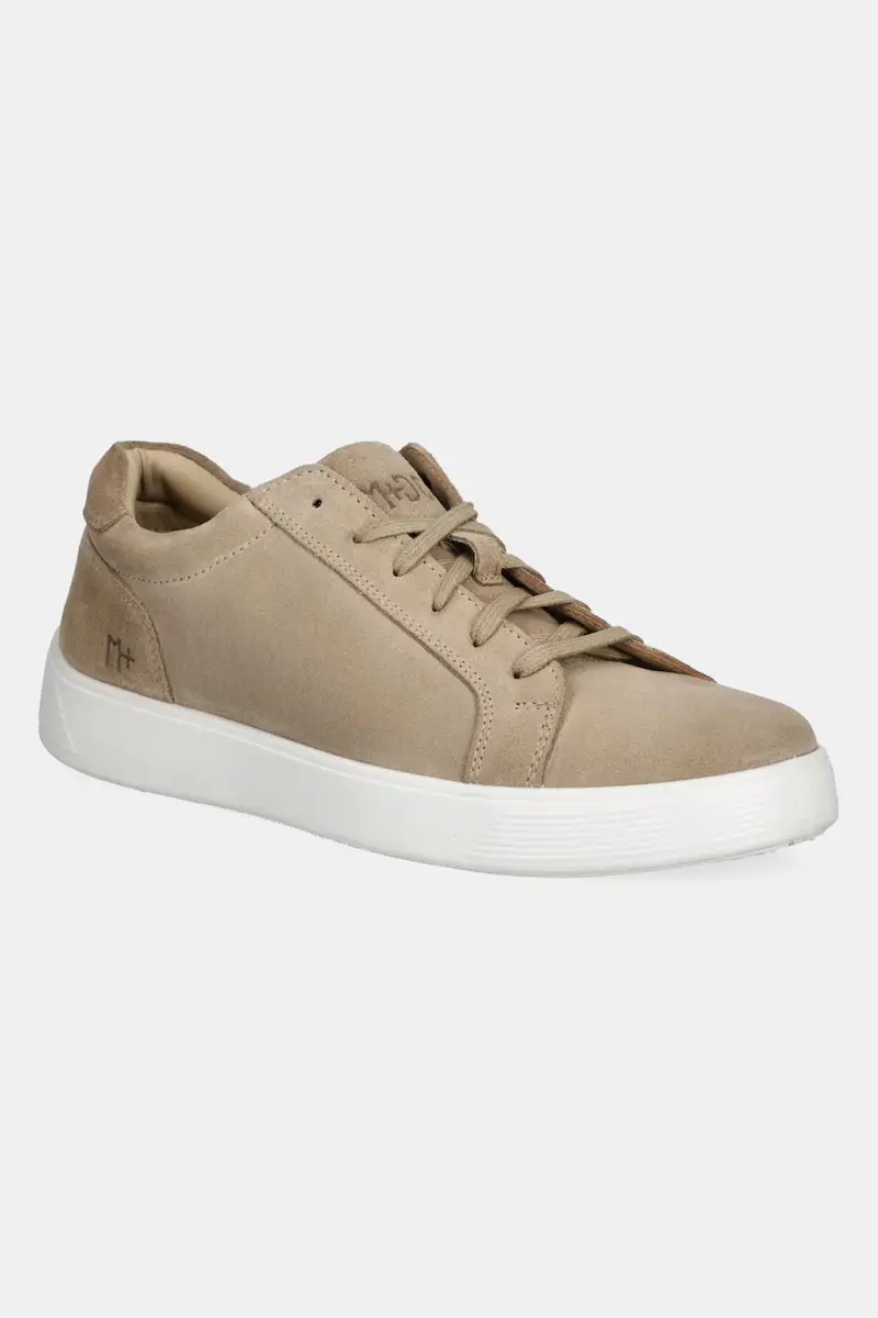 sneakers in camoscio uomo colore beige miniatura 2