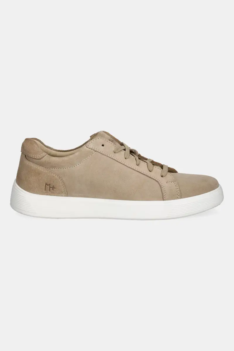 sneakers in camoscio uomo colore beige miniatura 3