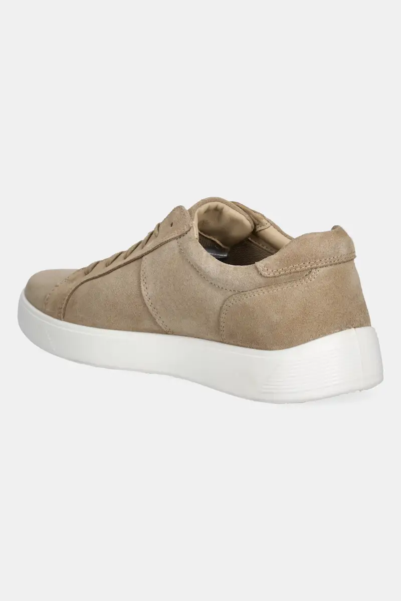 sneakers in camoscio uomo colore beige miniatura 4