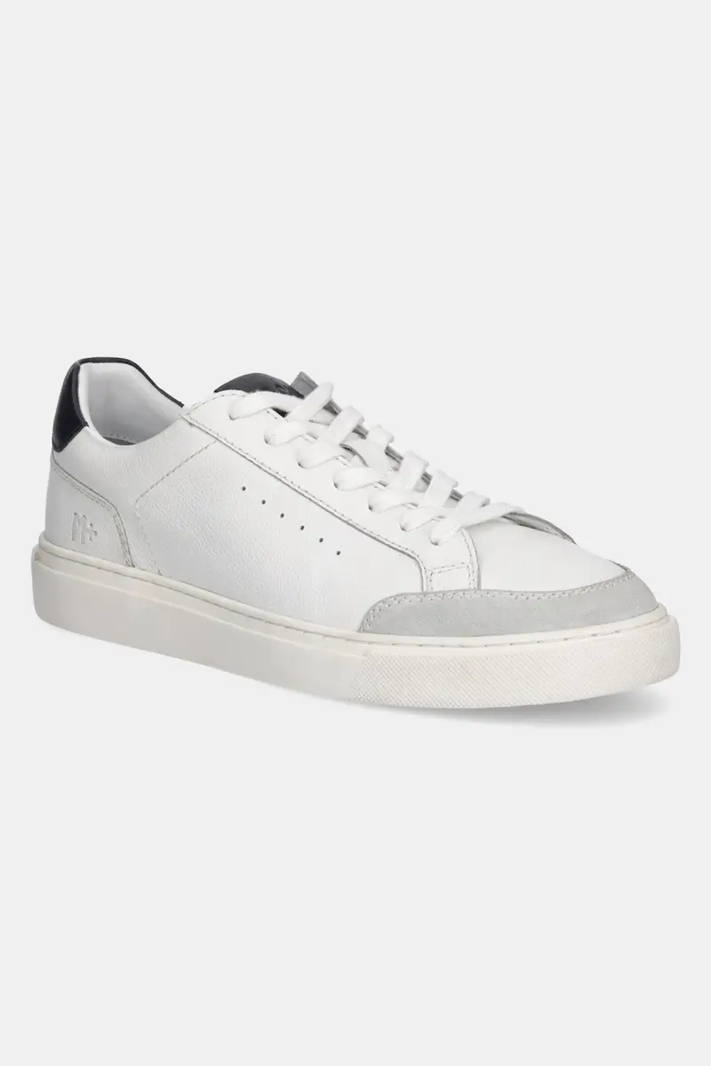 sneakers in pelle Bianco miniatura 2