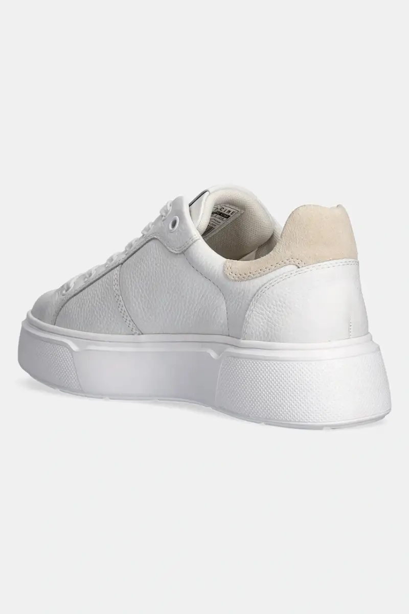 sneakers in pelle donna colore bianco miniatura 4