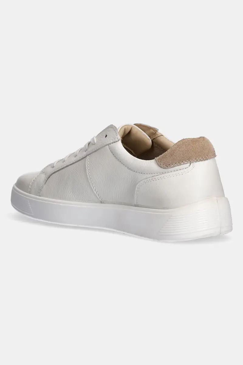 sneakers in pelle uomo colore bianco miniatura 4