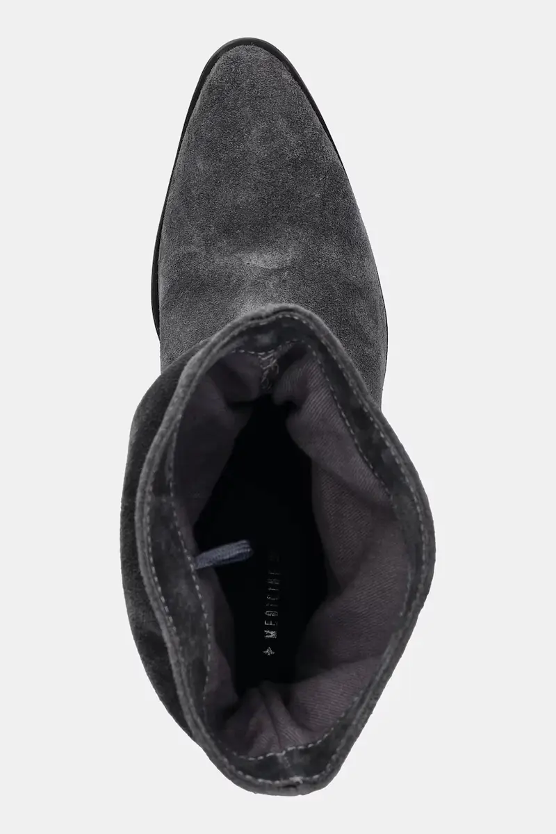 stivaletti alla caviglia donna colore grigio miniatura 4