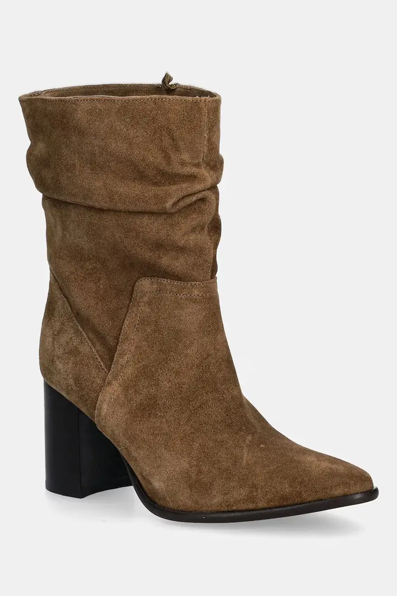 stivaletti alla caviglia donna colore marrone