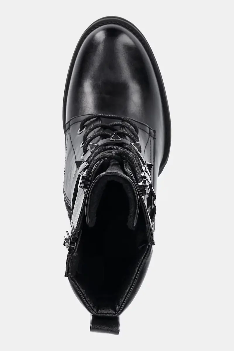 stivaletti alla caviglia donna colore nero miniatura 5