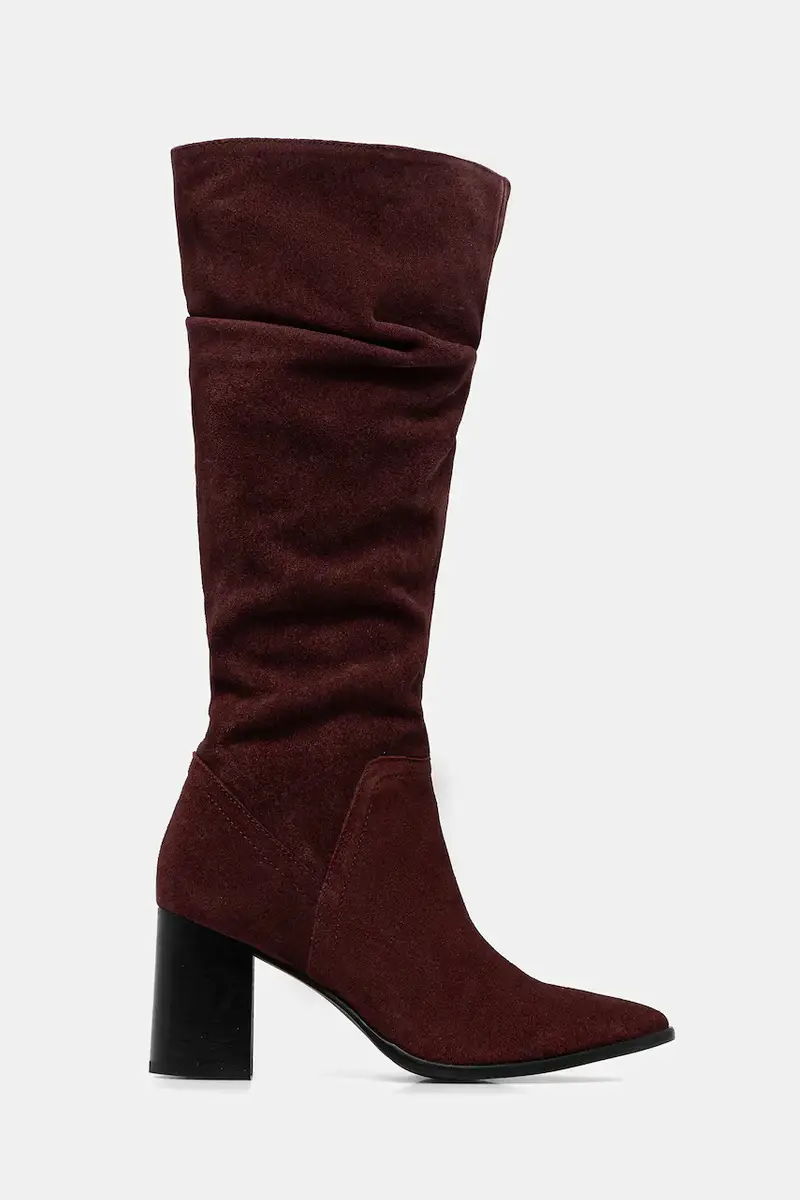 stivali in pelle scamosciata Granata miniatura 3