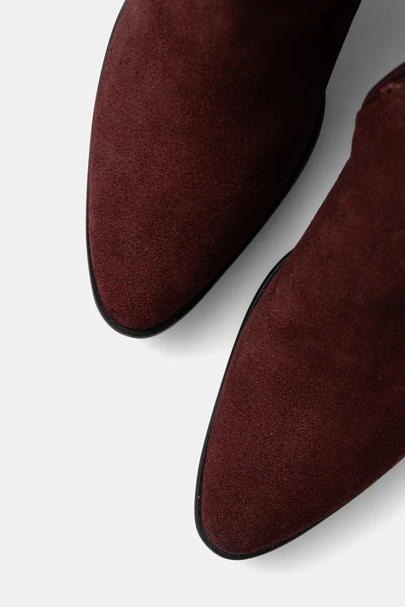 stivali in pelle scamosciata Granata miniatura 5