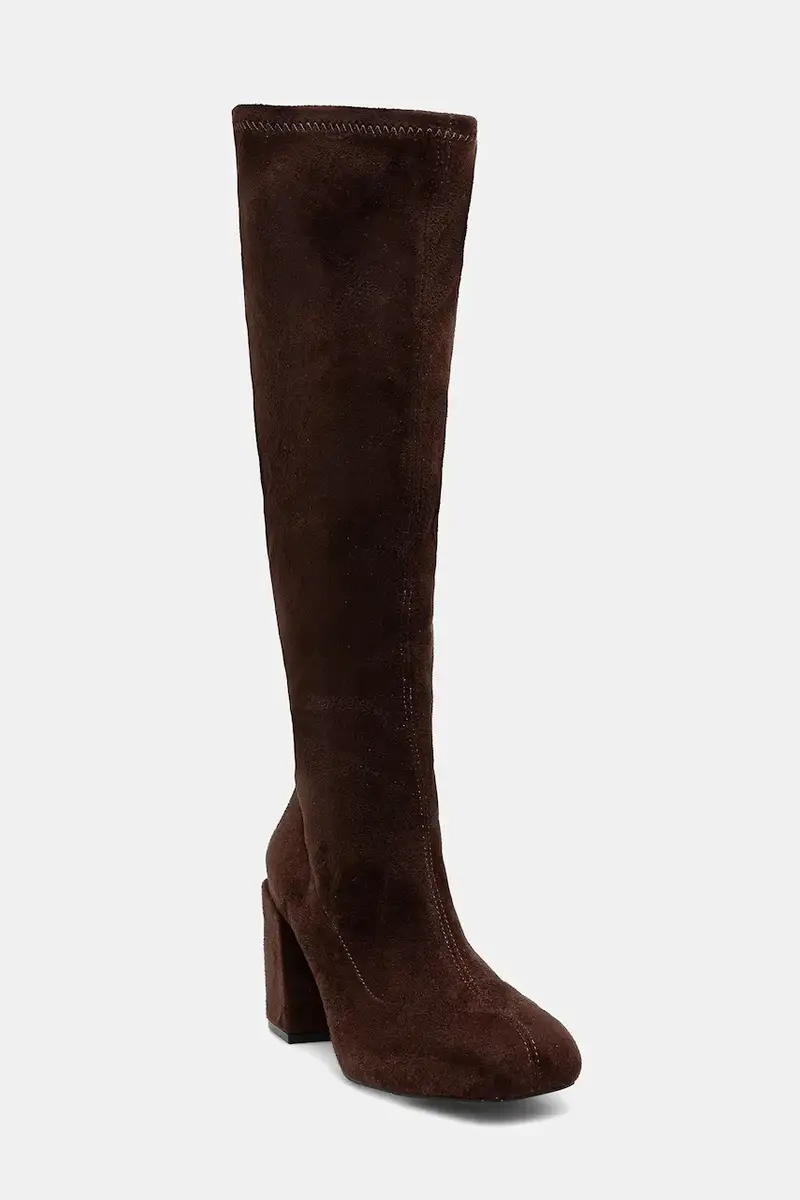 Medicine Stivali marroni con tacco a blocco miniatura 2