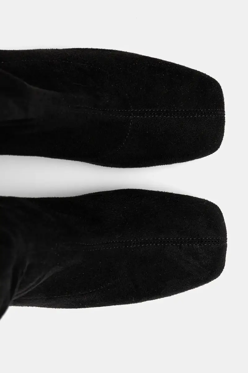 Medicine Stivali neri con tacco a blocco miniatura 5