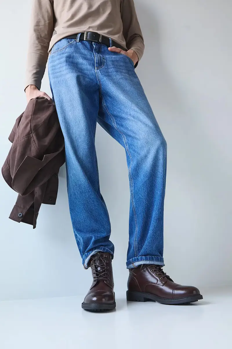 stivali uomo colore marrone