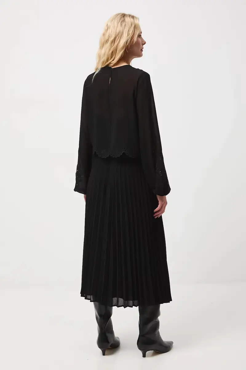 vestito a due parti Nero miniatura 4