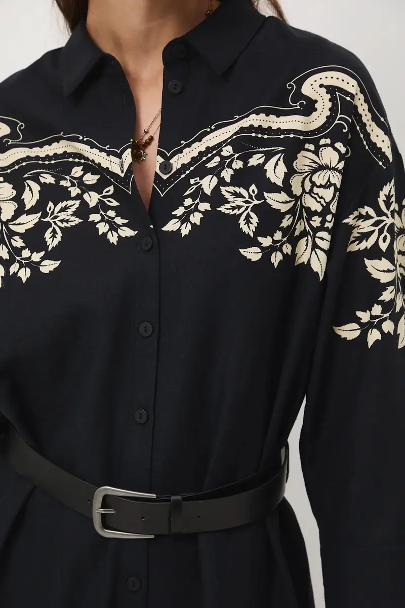 vestito colore nero miniatura 5