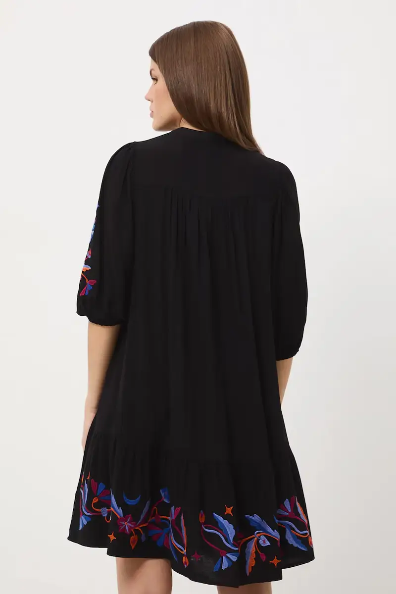 vestito colore nero miniatura 3