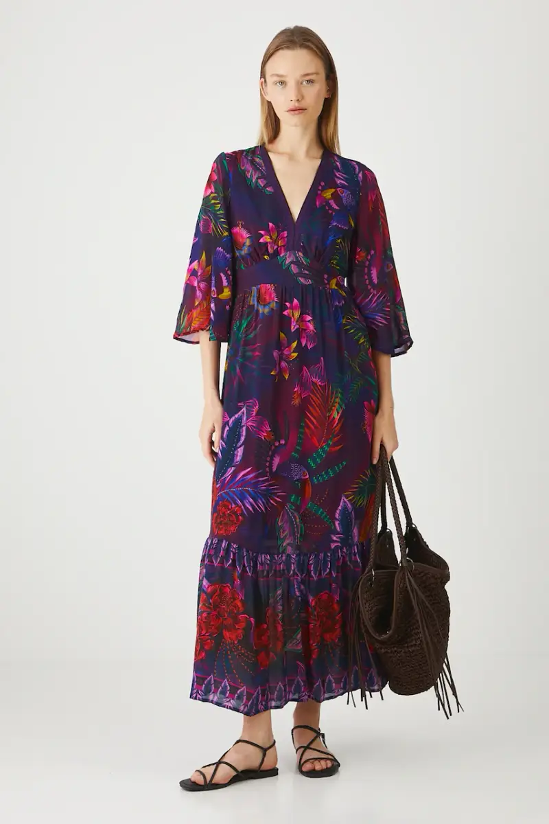 vestito Multicolore miniatura 2