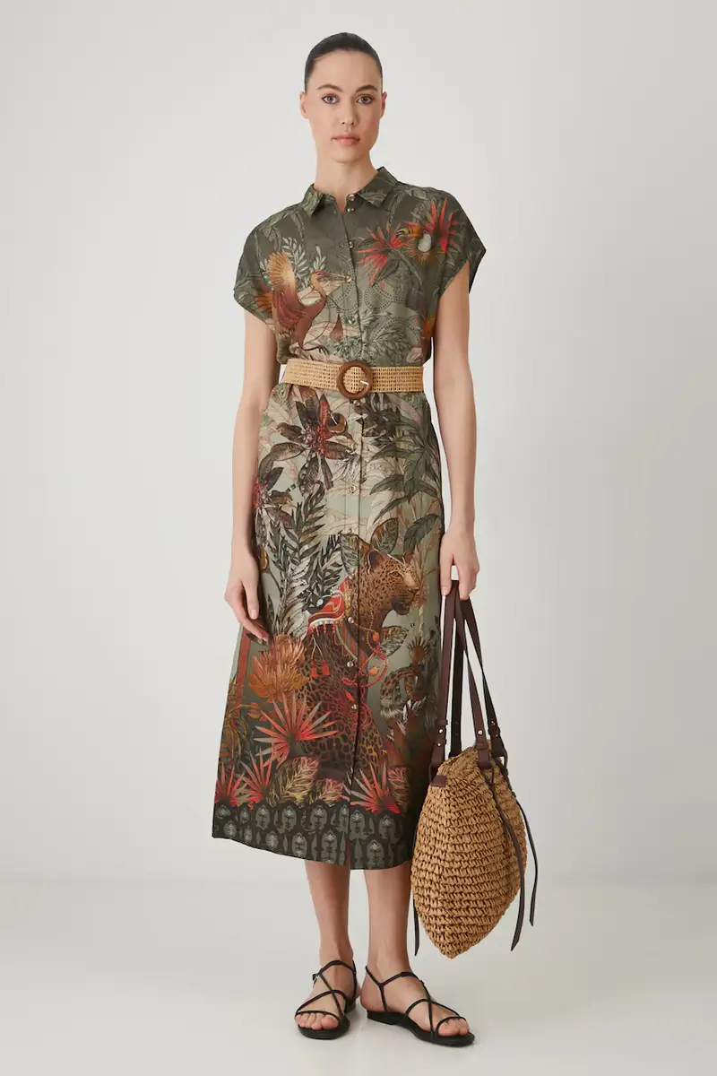 vestito Multicolore miniatura 2