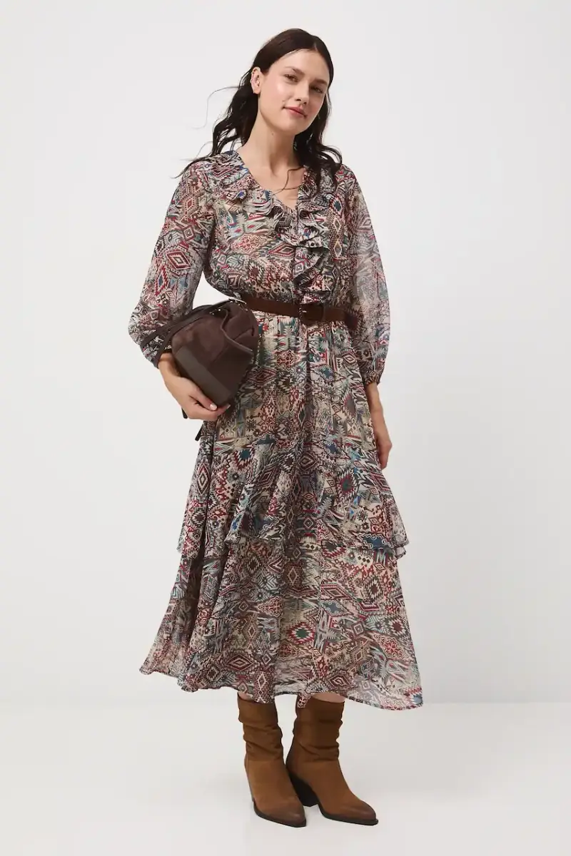 vestito Multicolore miniatura 2