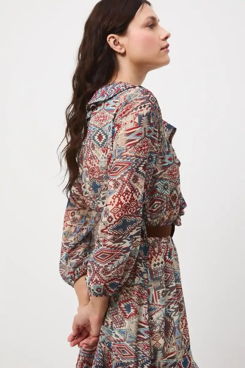 vestito Multicolore miniatura 5