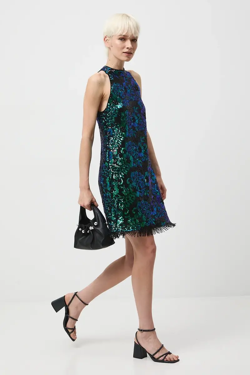 Medicine Vestito multicolore in paillettes miniatura 2