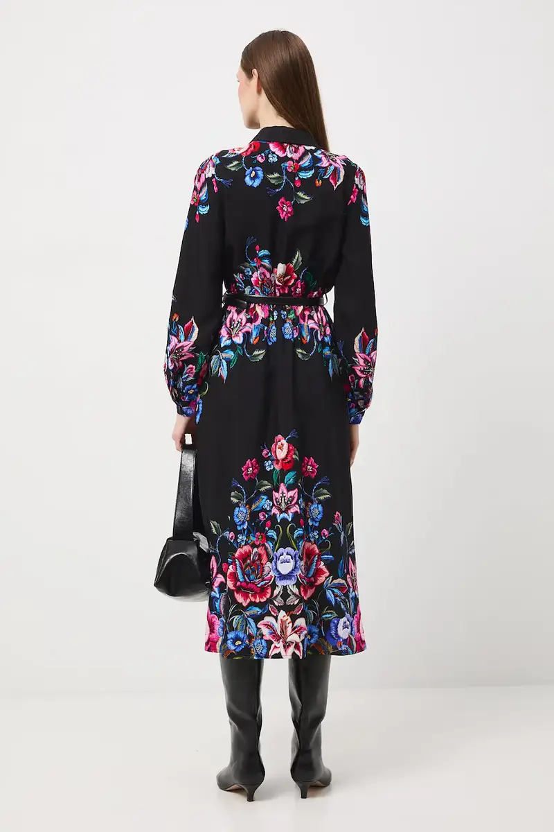 Medicine Vestito multicolore con maniche a campana miniatura 3