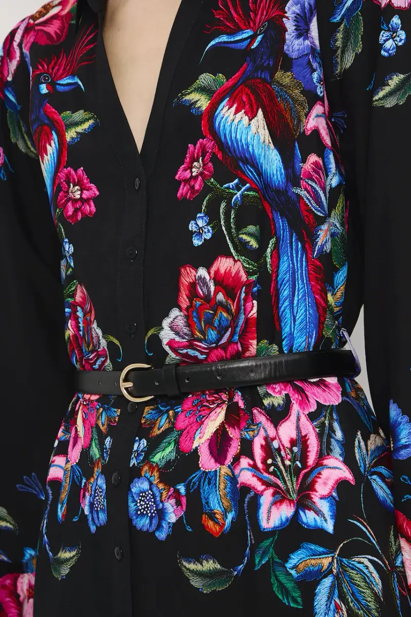 Medicine Vestito multicolore con maniche a campana miniatura 5