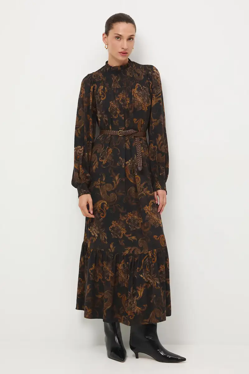 Medicine Maglia nero con dettagli dorati miniatura 3