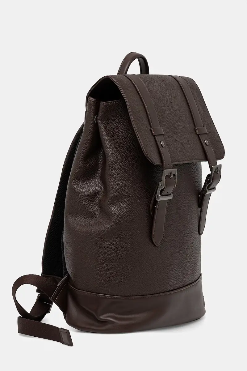 zaino colore marrone miniatura 2