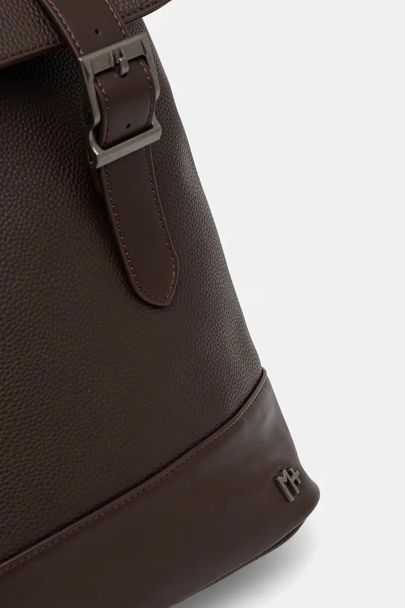 zaino colore marrone miniatura 4