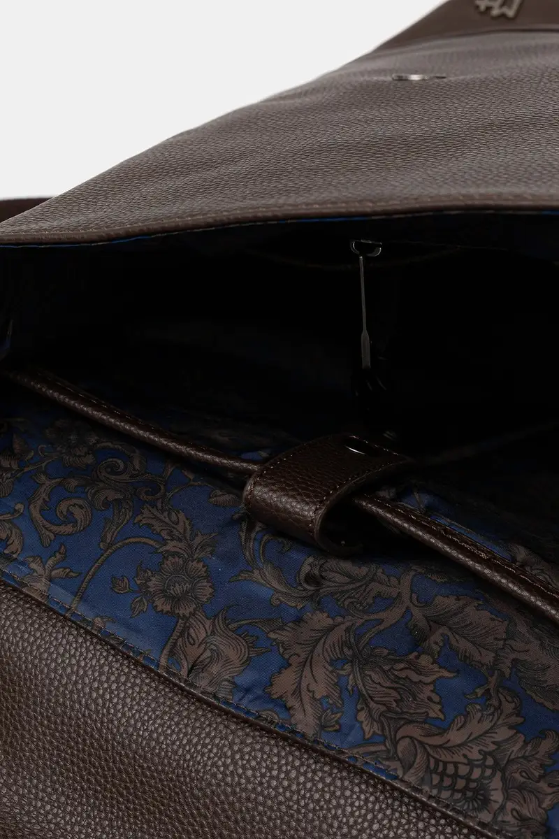 zaino colore marrone miniatura 5