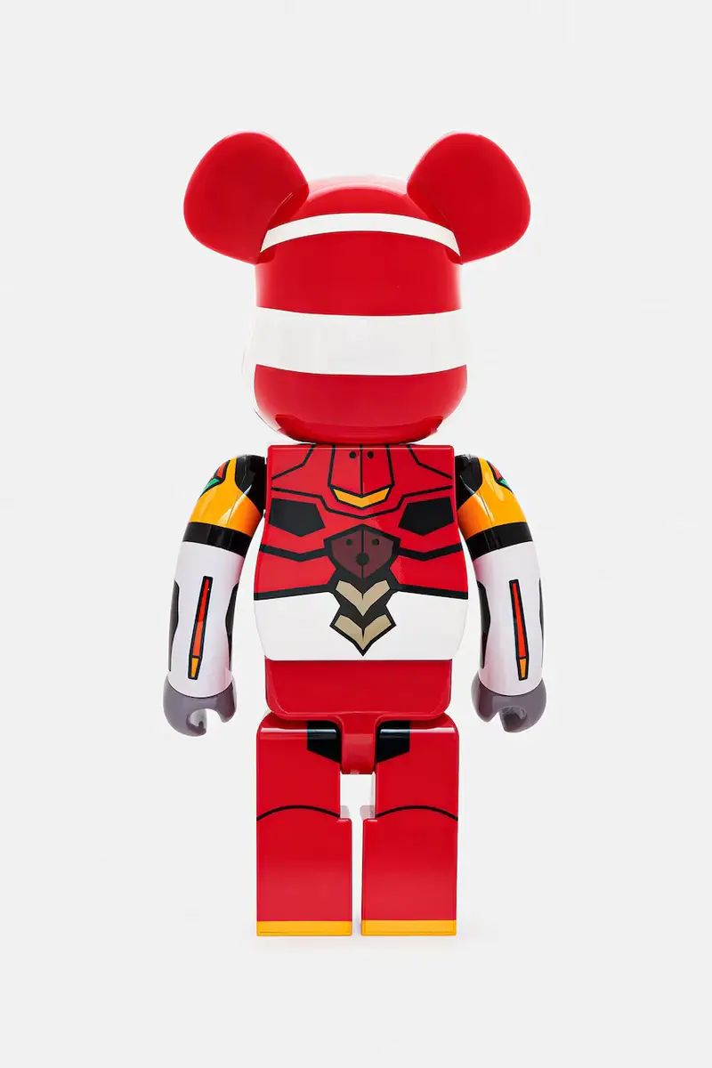 figurina decorativa Be@rbrick Evangelion Eva2 1000% colore rosso Evangelion.Eva2.1000 miniatura 2
