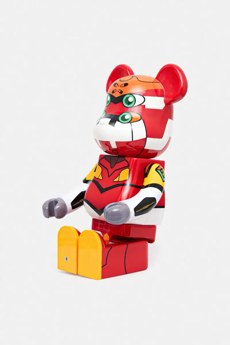 figurina decorativa Be@rbrick Evangelion Eva2 1000% colore rosso Evangelion.Eva2.1000 miniatura 3