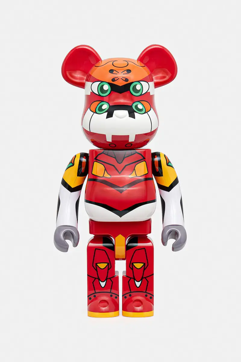 figurina decorativa Be@rbrick Evangelion Eva2 1000% colore rosso Evangelion.Eva2.1000