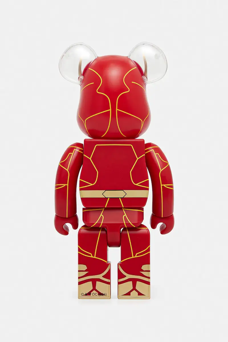 figurina decorativa Be@rbrick The Flash 400% colore rosso The.Flash.400 miniatura 2